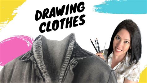 how to draw realistic clothing